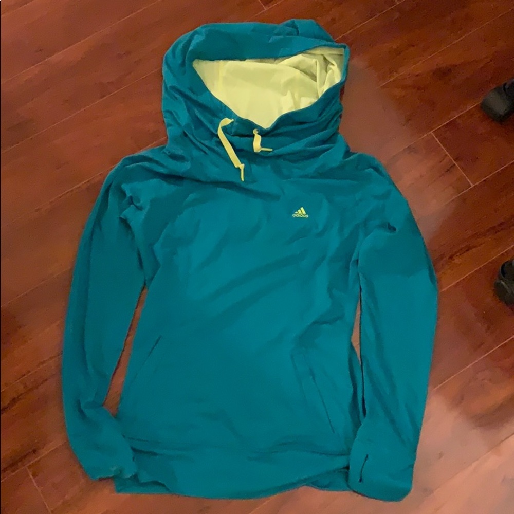 Adidas hooded sweatshirt